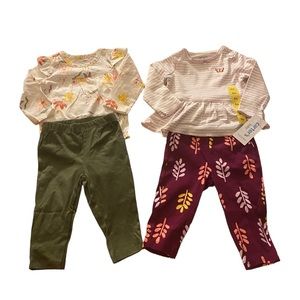 Carter’s four-piece Baby outfits